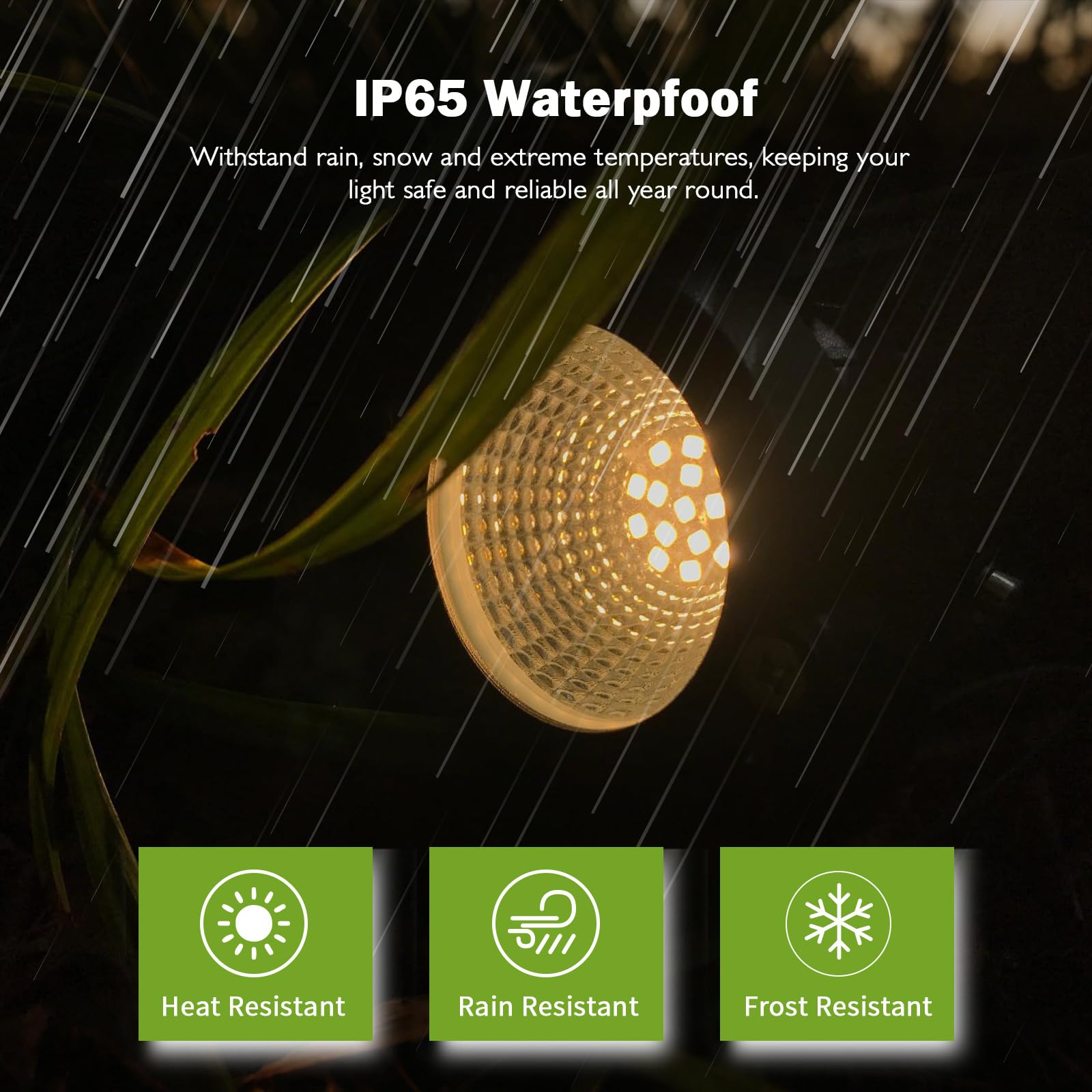 Low Voltage Landscape Lights, 10W 12/24V 2700K Warm White